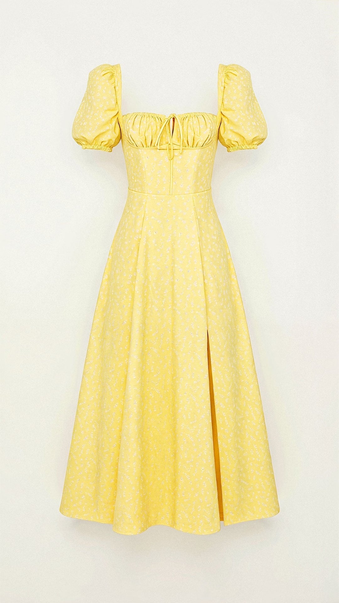 Daniela | Women's Square Neck Midi Dress-Metro Lane Plaza