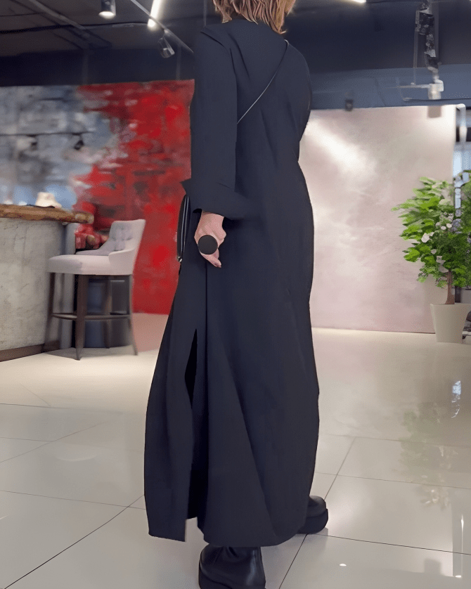 Emmi | Women's Loose Maxi Dress-Metro Lane Plaza