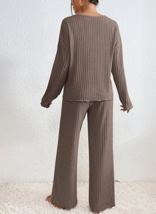 Harper | Women's Two-Piece Lounge Set-Metro Lane Plaza