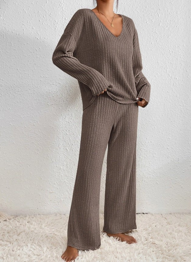 Harper | Women's Two-Piece Lounge Set-Metro Lane Plaza