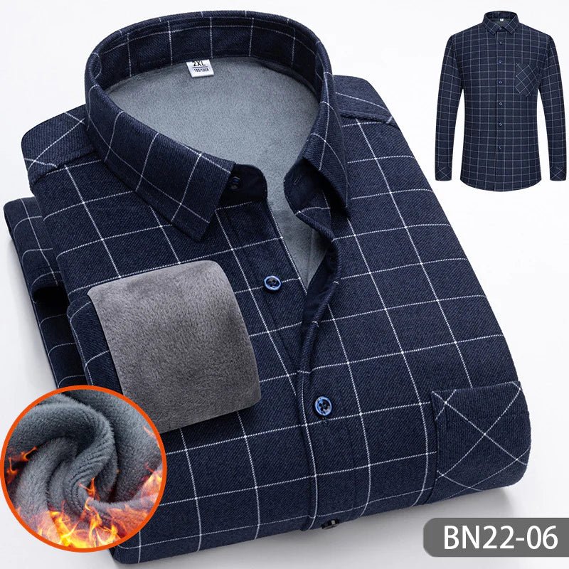 Flemming | Men's Insulated Flannel Shirt-Metro Lane Plaza