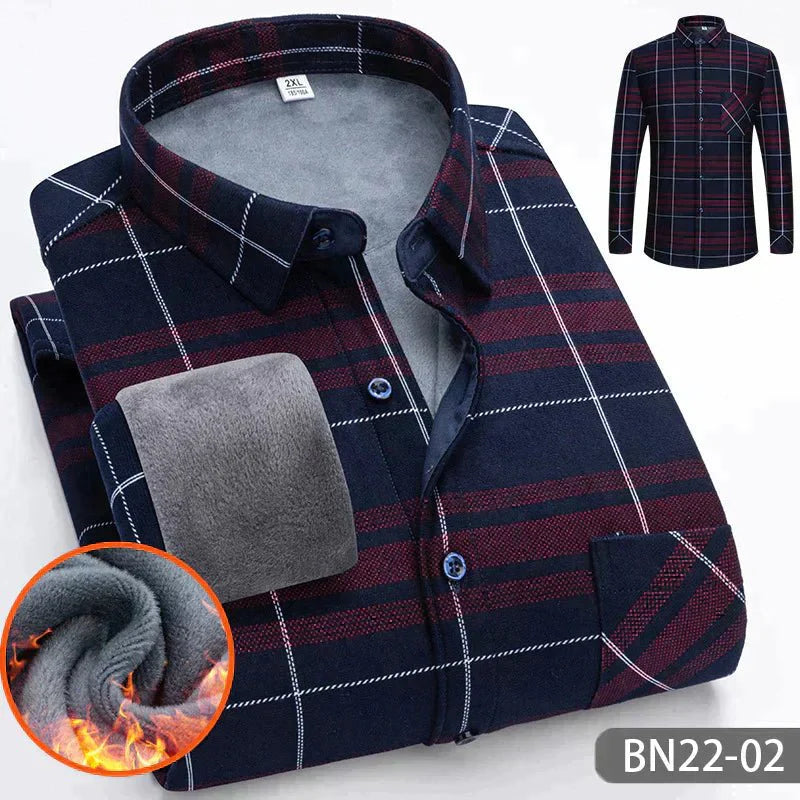 Flemming | Men's Insulated Flannel Shirt-Metro Lane Plaza