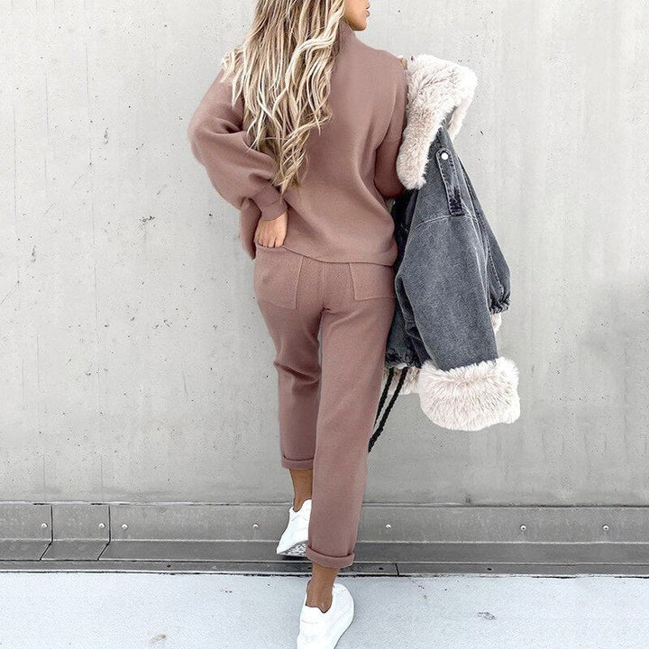 Abigail | Women's Two Piece Lounge Set for Comfort and Style-Metro Lane Plaza