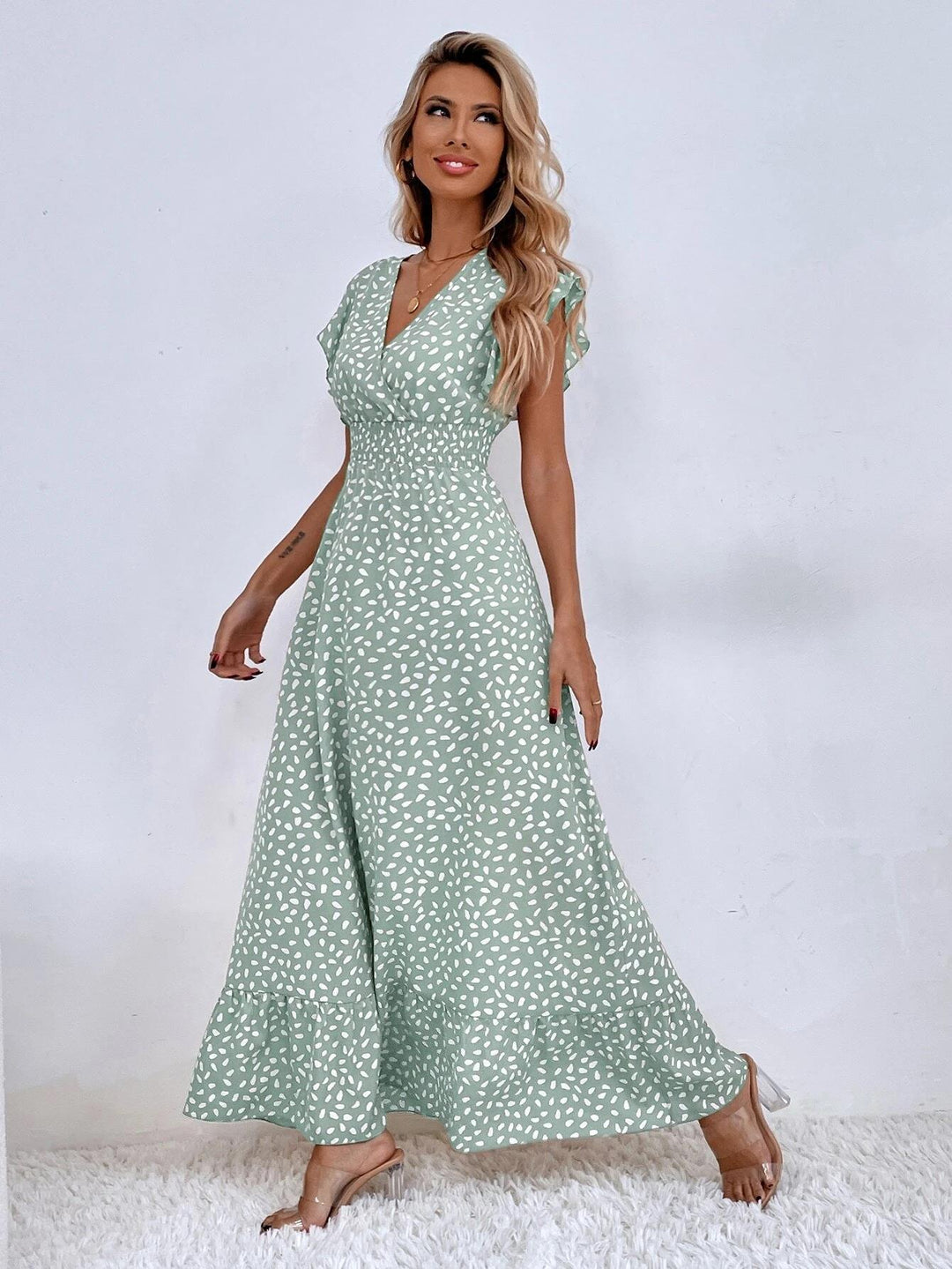 Isabella | Women's A-Line Maxi Dress for Elegant Style-Metro Lane Plaza