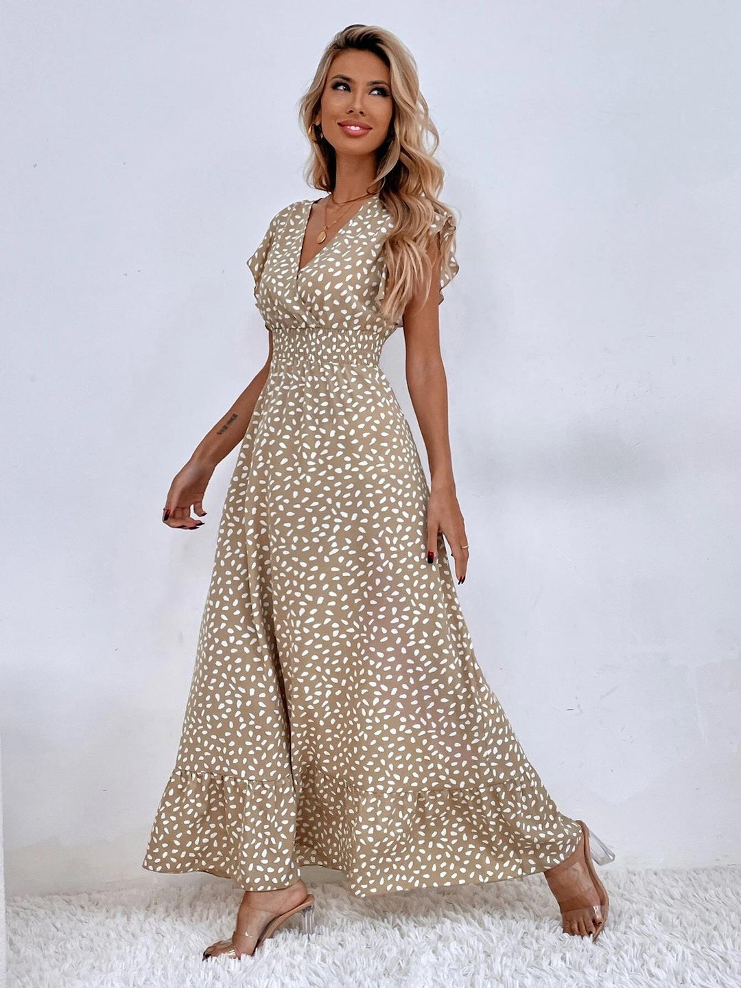 Isabella | Women's A-Line Maxi Dress for Elegant Style-Metro Lane Plaza