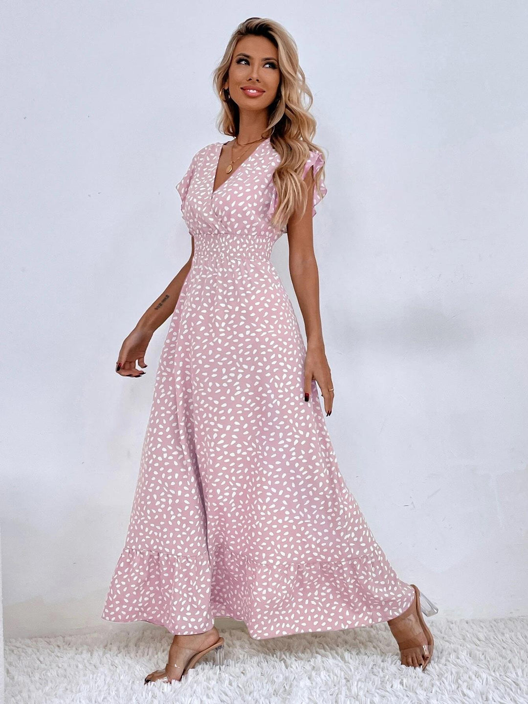 Isabella | Women's A-Line Maxi Dress for Elegant Style-Metro Lane Plaza