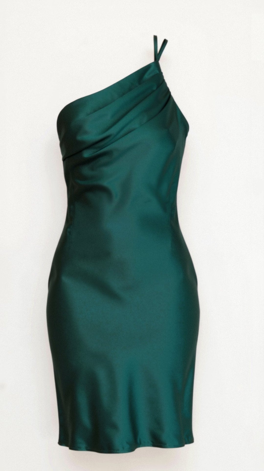 Louise | Women's One-Shoulder Midi Dress-Metro Lane Plaza