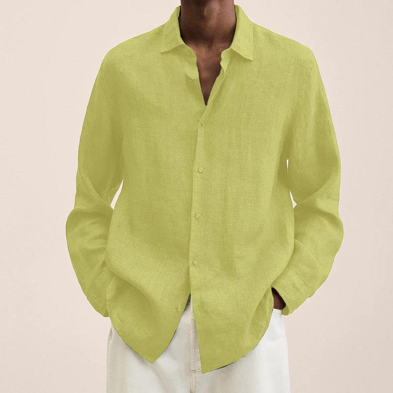 Matthias | Men's Lightweight Long Sleeve Shirt-Metro Lane Plaza