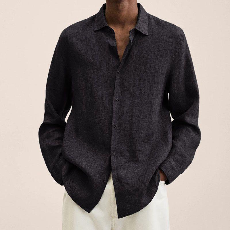 Matthias | Men's Lightweight Long Sleeve Shirt-Metro Lane Plaza