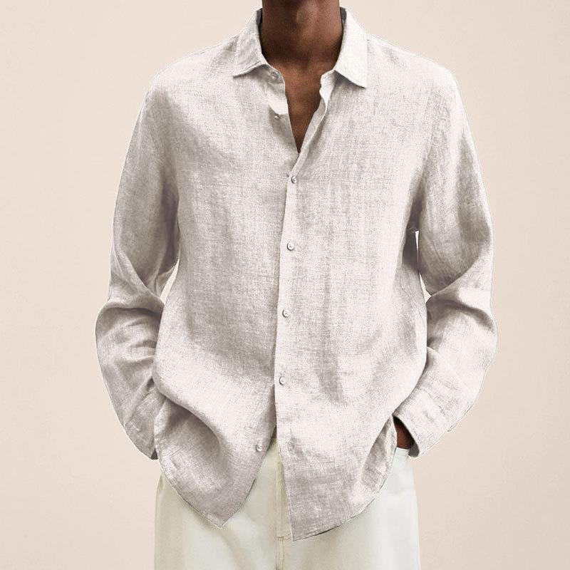Matthias | Men's Lightweight Long Sleeve Shirt-Metro Lane Plaza