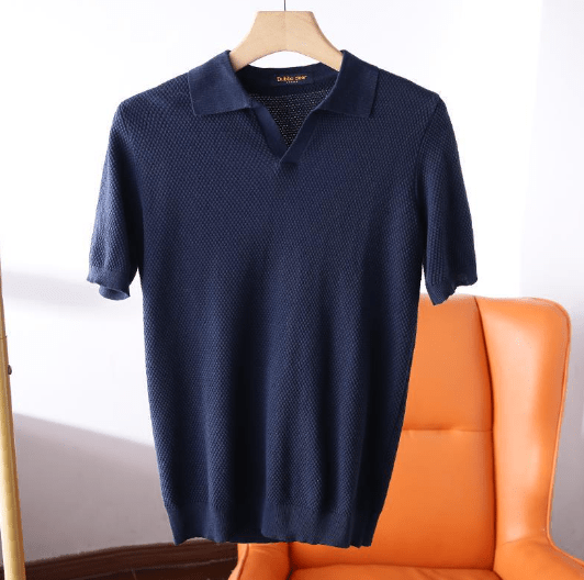 Moritz | Men's Breathable Polo Shirt for Comfort and Style-Metro Lane Plaza