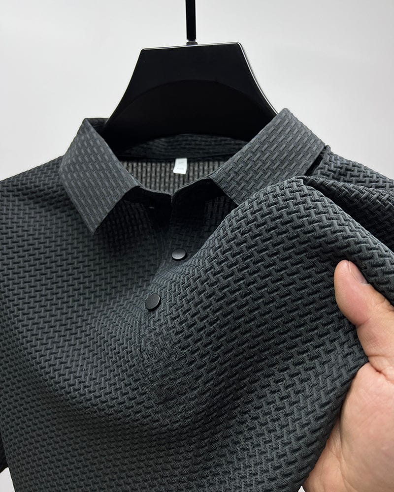 Morten | Men's Structured Polo Shirt-Metro Lane Plaza