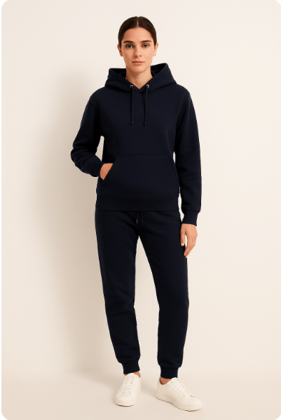 Emily | Women's Hoodie and Sweatpants Set-Metro Lane Plaza