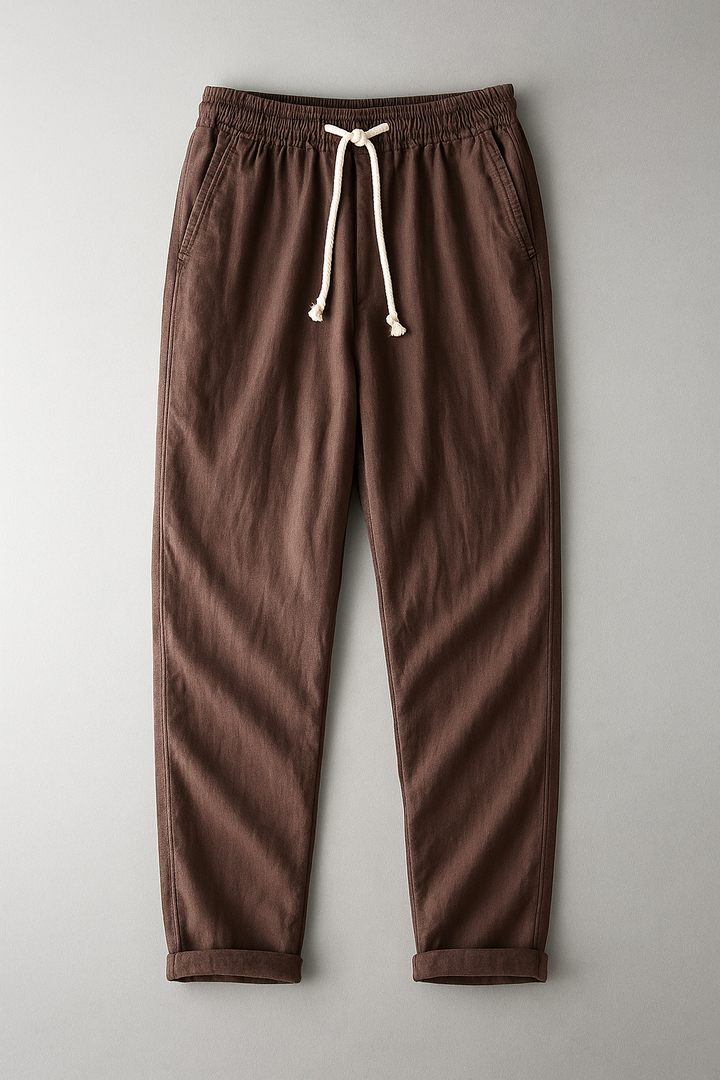 Nicholas | Men's Cuffed Drawstring Trousers