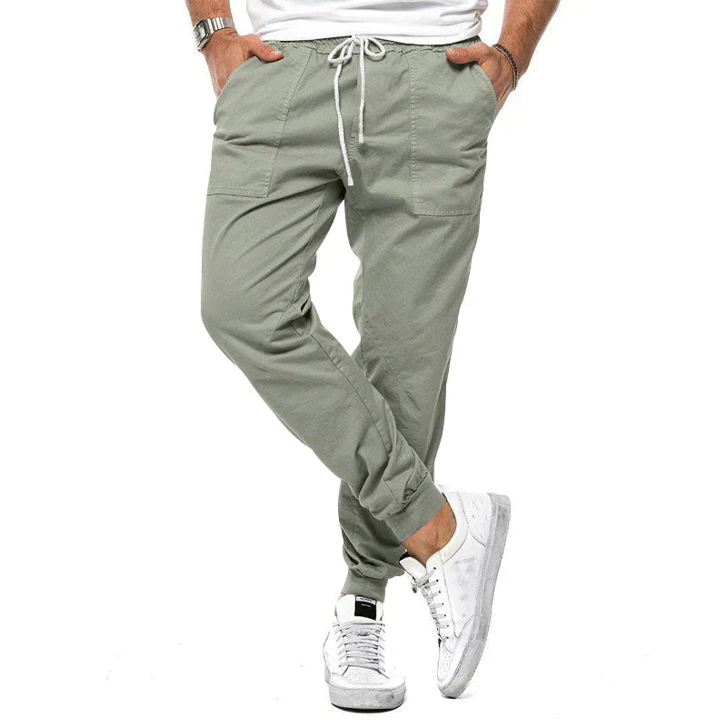 Nico | Men's Slim-Fit Athletic Jogger Pants-Metro Lane Plaza