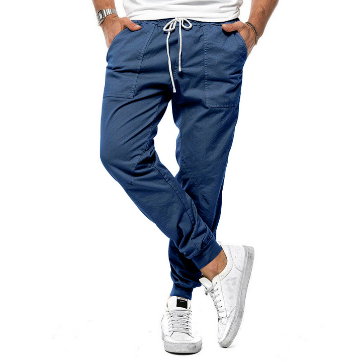 Nico | Men's Slim-Fit Athletic Jogger Pants-Metro Lane Plaza