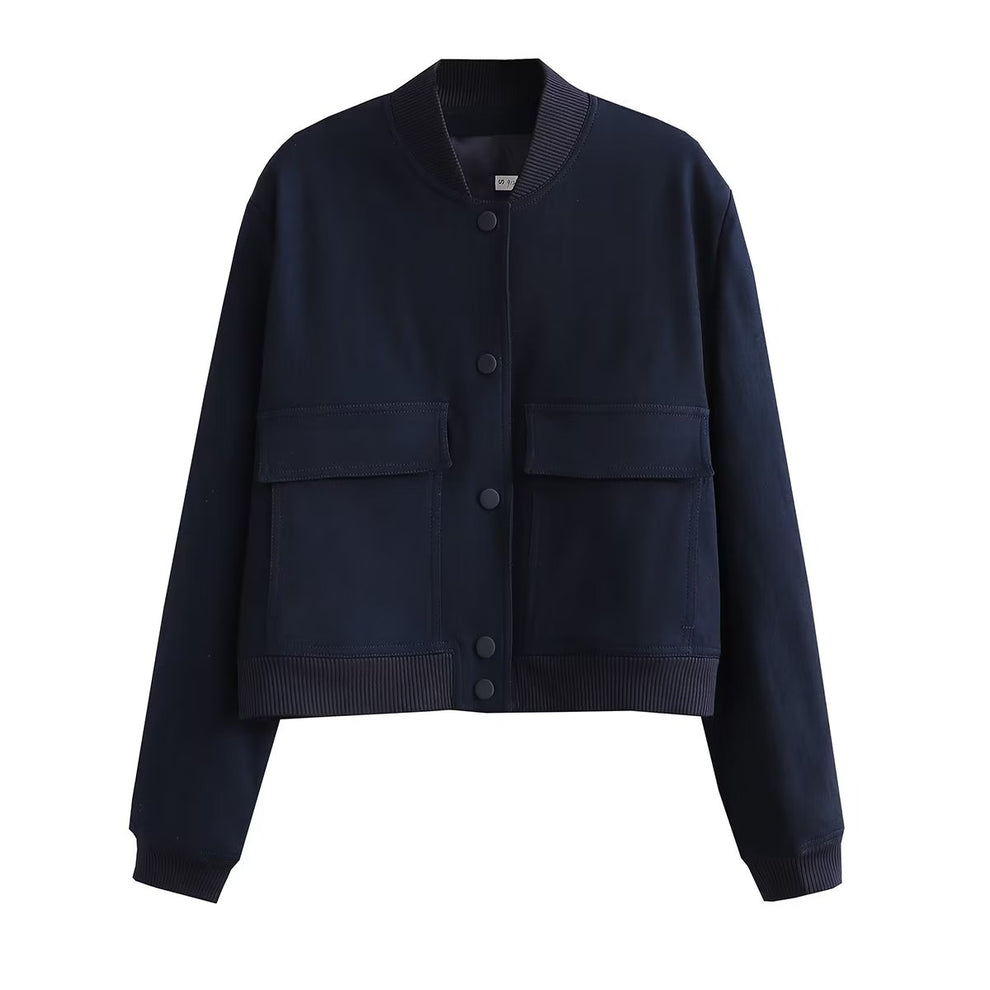 Nyssa | Women's luxurious velvet bomber jacket with elegant style-Metro Lane Plaza
