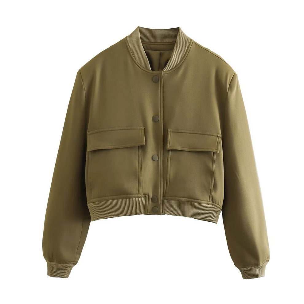 Nyssa | Women's luxurious velvet bomber jacket with elegant style-Metro Lane Plaza
