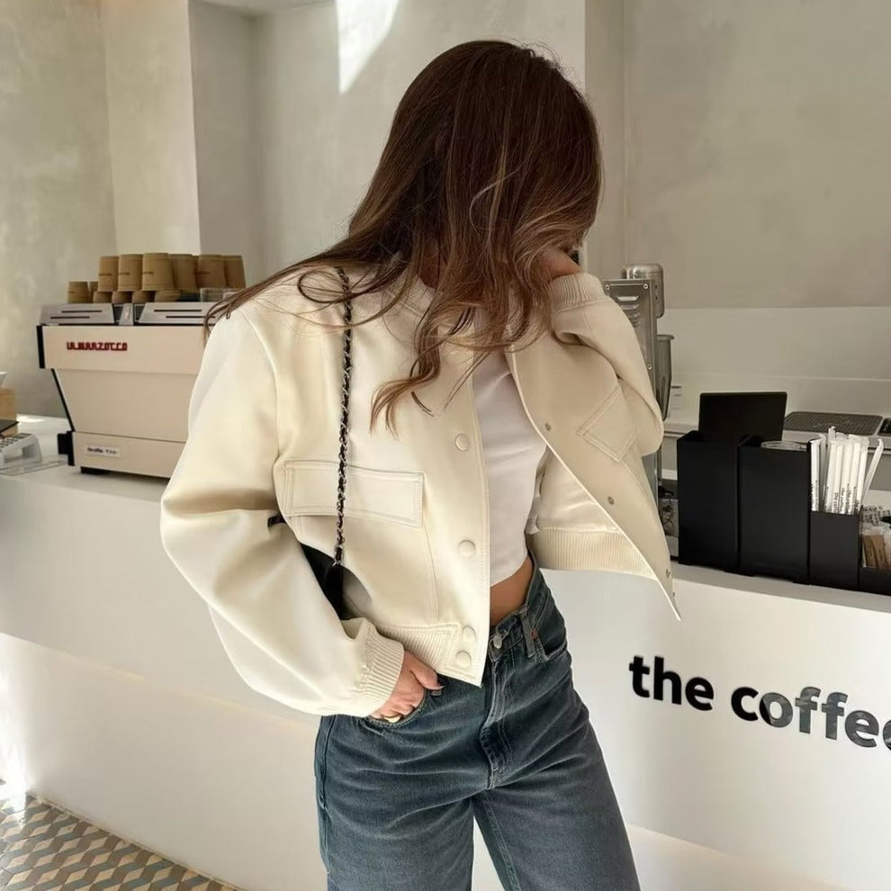 Nyssa | Women's luxurious velvet bomber jacket with elegant style-Metro Lane Plaza