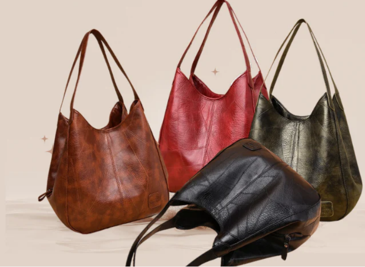 Okelia | Women's Elegant Leather Handbag-Metro Lane Plaza
