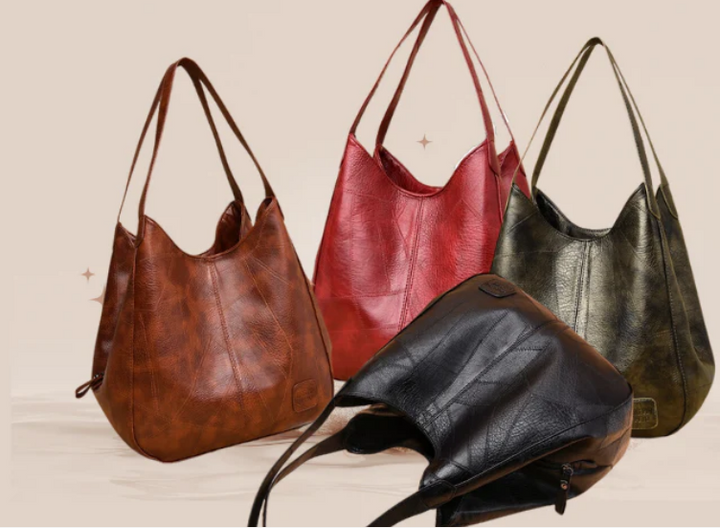 Okelia | Women's Elegant Leather Handbag-Metro Lane Plaza