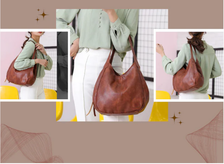 Okelia | Women's Elegant Leather Handbag-Metro Lane Plaza