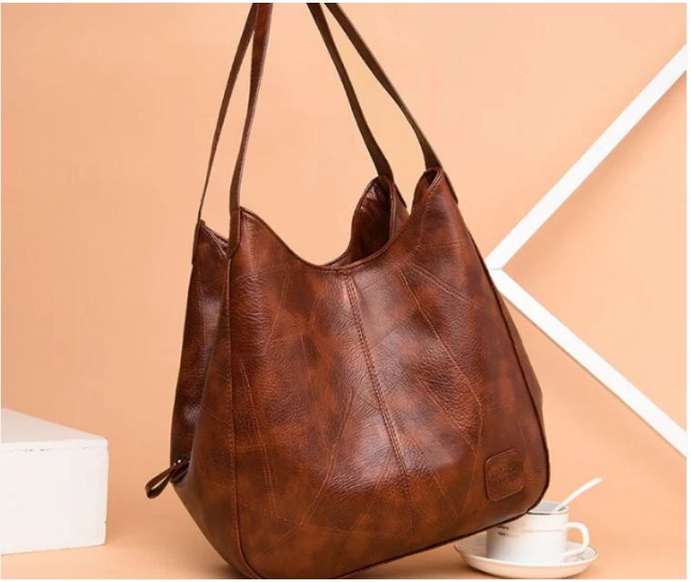 Okelia | Women's Elegant Leather Handbag-Metro Lane Plaza