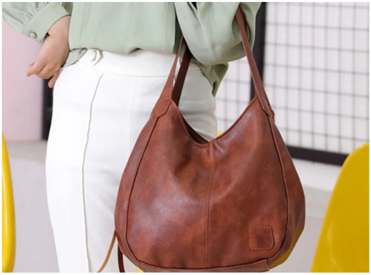 Okelia | Women's Elegant Leather Handbag-Metro Lane Plaza