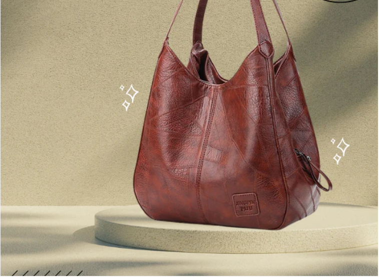 Okelia | Women's Elegant Leather Handbag-Metro Lane Plaza