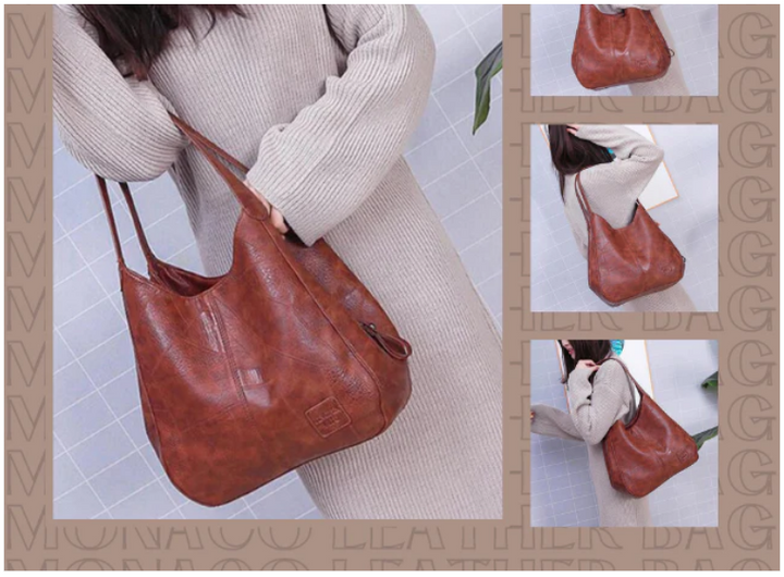 Okelia | Women's Elegant Leather Handbag-Metro Lane Plaza