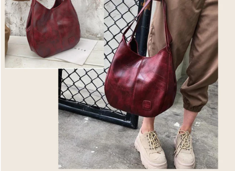Okelia | Women's Elegant Leather Handbag-Metro Lane Plaza
