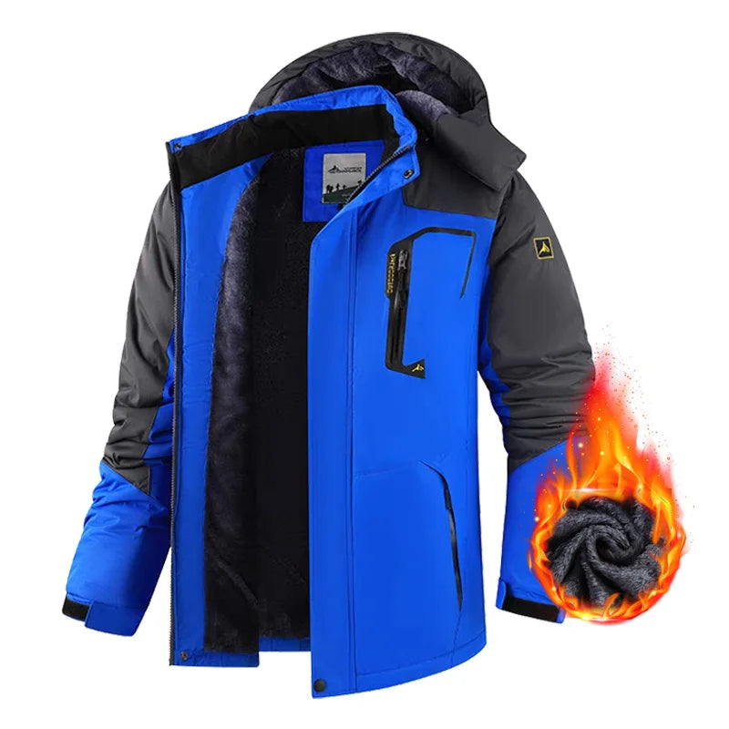 Nolan | Men's Comfortable Warm Winter Jacket-Metro Lane Plaza