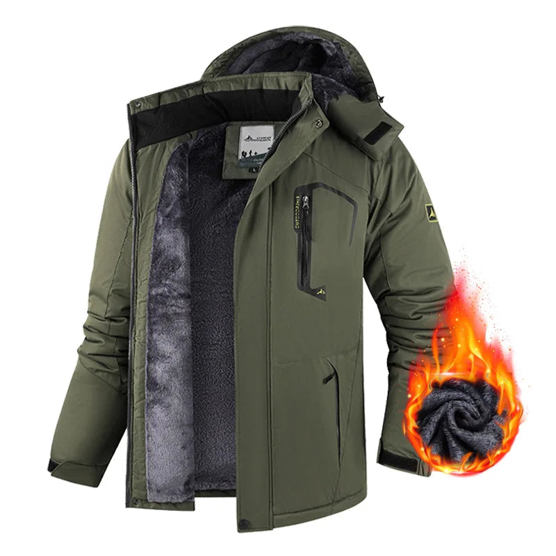 Nolan | Men's Comfortable Warm Winter Jacket-Metro Lane Plaza