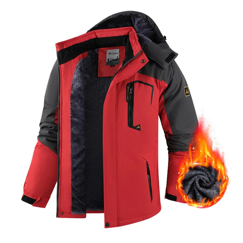 Nolan | Men's Comfortable Warm Winter Jacket-Metro Lane Plaza