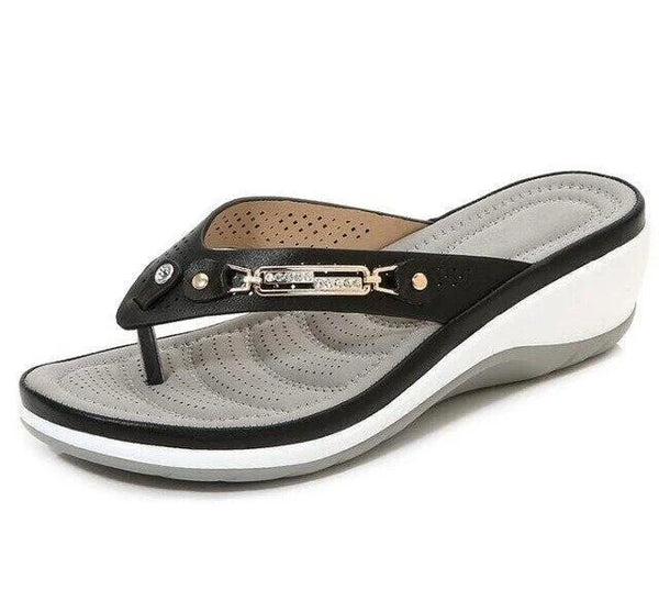 Sophia | Women's Stylish Orthopedic Flip-Flops for Ultimate Comfort-Metro Lane Plaza