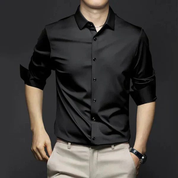 Stylish Wrinkle-Free Men's Shirt – Easy Care and Comfortable Wear-Metro Lane Plaza