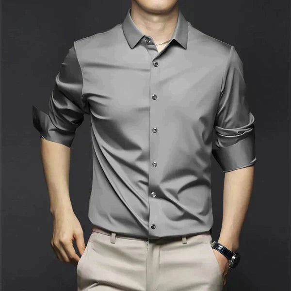 Stylish Wrinkle-Free Men's Shirt – Easy Care and Comfortable Wear-Metro Lane Plaza