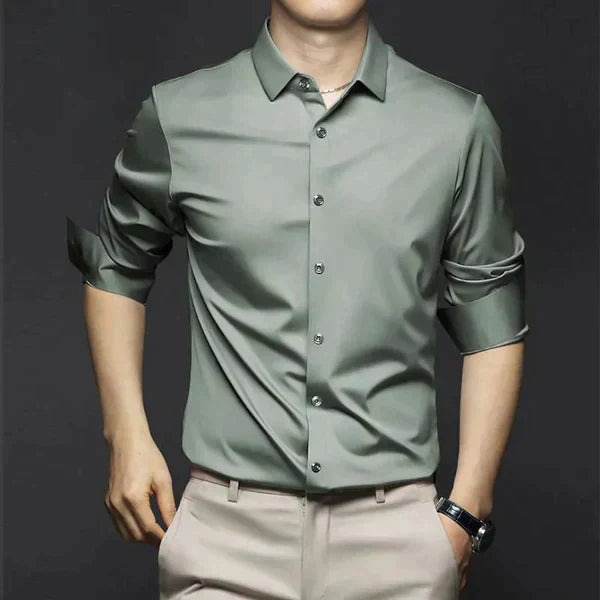 Stylish Wrinkle-Free Men's Shirt – Easy Care and Comfortable Wear-Metro Lane Plaza