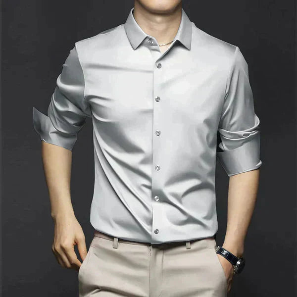 Stylish Wrinkle-Free Men's Shirt – Easy Care and Comfortable Wear-Metro Lane Plaza