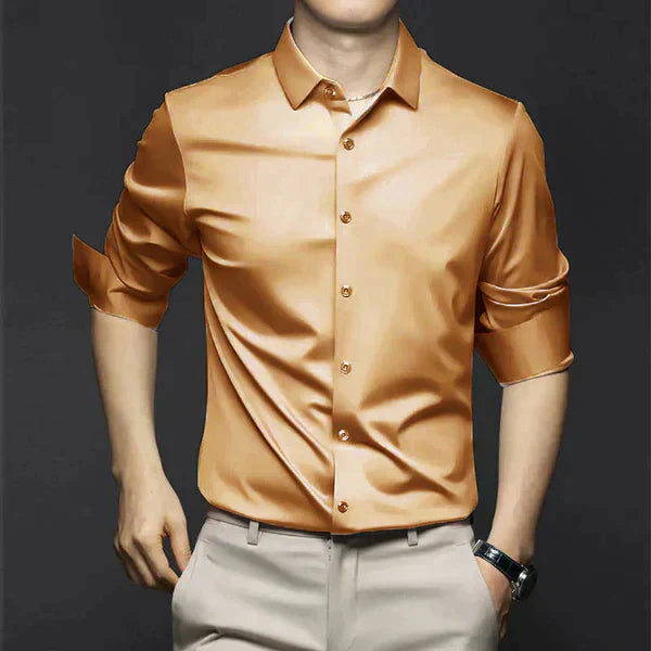 Stylish Wrinkle-Free Men's Shirt – Easy Care and Comfortable Wear-Metro Lane Plaza