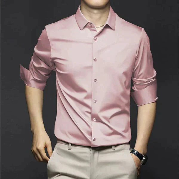 Stylish Wrinkle-Free Men's Shirt – Easy Care and Comfortable Wear-Metro Lane Plaza