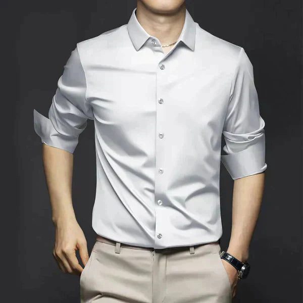 Stylish Wrinkle-Free Men's Shirt – Easy Care and Comfortable Wear-Metro Lane Plaza