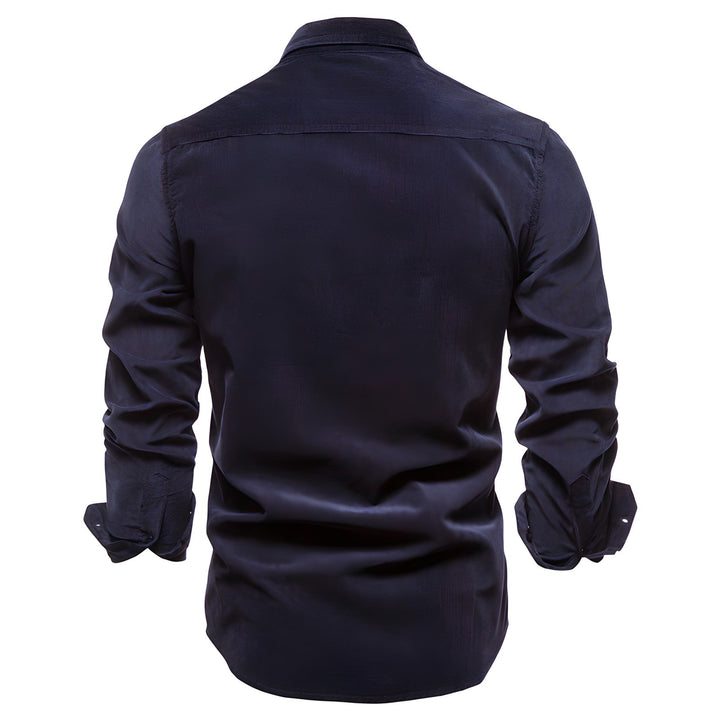 Men's Stylish Casual Button-Up Shirt-Metro Lane Plaza