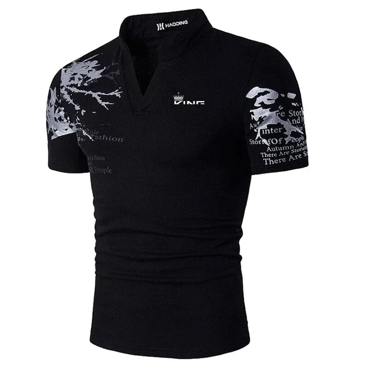 Patrick | Men's V-Neck Casual Polo Shirt