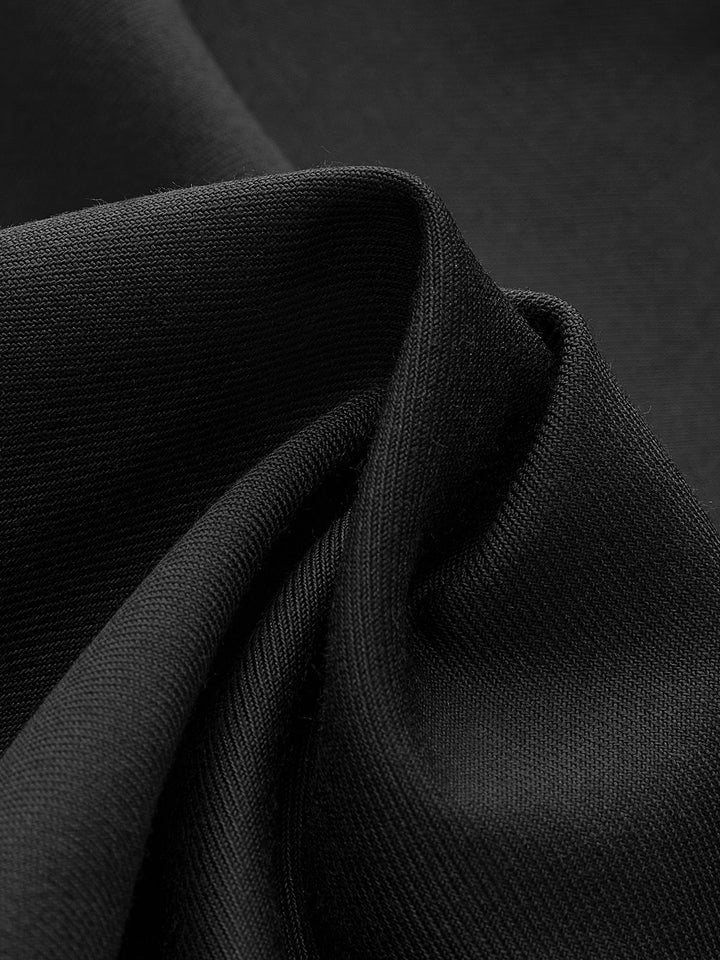 Penelope | Women's Asymmetric Layered Wide Leg Pants with Buttons-Metro Lane Plaza