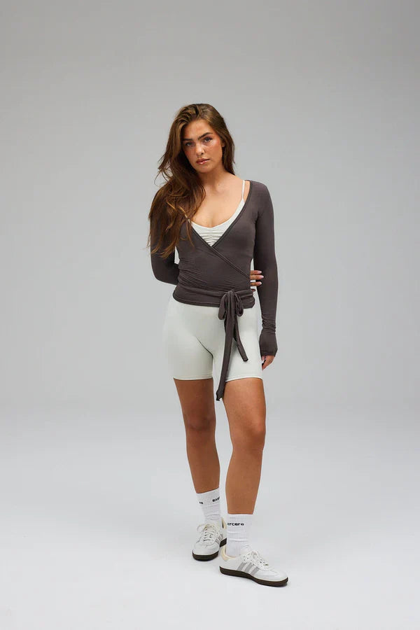 Samantha | Women's Brown Body Sculpting Shapewear Vest with Compression-Metro Lane Plaza