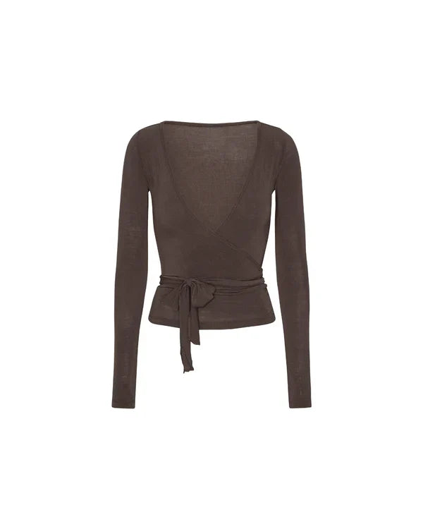 Samantha | Women's Brown Body Sculpting Shapewear Vest with Compression-Metro Lane Plaza
