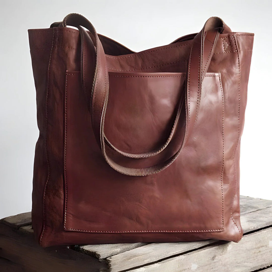 Piper | Women's Vintage Leather Handbag-Metro Lane Plaza