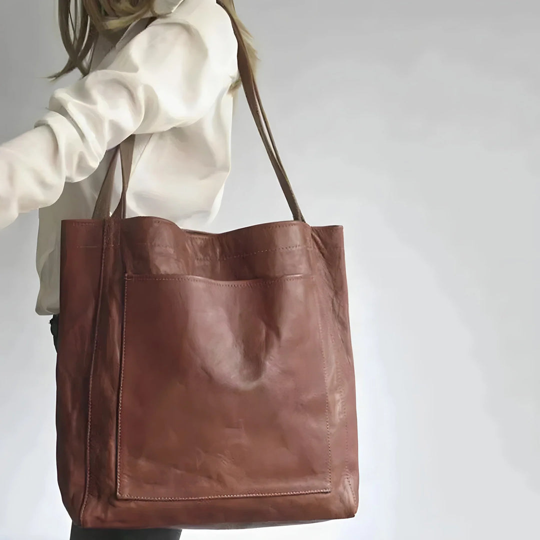 Piper | Women's Vintage Leather Handbag-Metro Lane Plaza