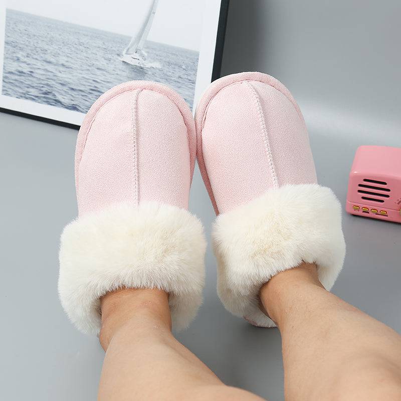 Amelia | Women's Cozy Fluffy Indoor Slippers-Metro Lane Plaza
